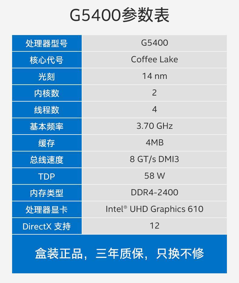 奔腾金牌G6400T：游戏玩家的福音，性能强劲又省电  第1张