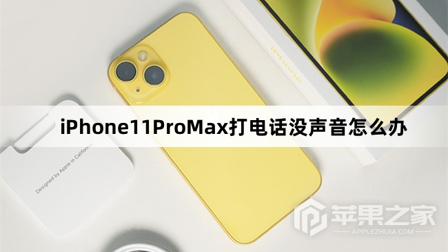 iPhone11ProMx打电话没声音怎么办_iPhone11ProMx打电话没声音解决方法