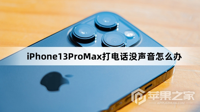 iPhone13ProMx打电话没声音怎么办_iPhone13ProMx打电话没声音解决方法  第1张