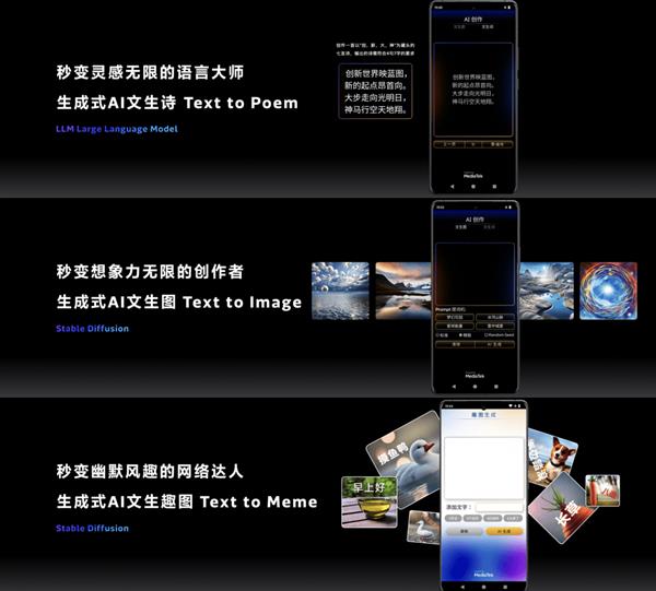 秒速级生图能力有了！联发科天玑9300强大AI算力加持生成式AI强悍来袭  第5张