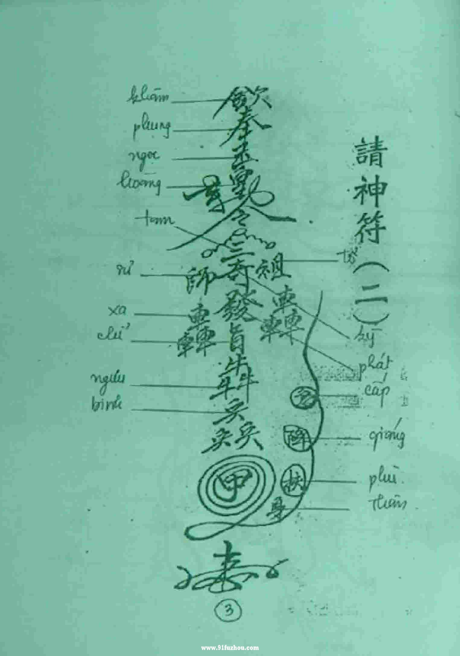 功夫派请神符：古老仪式的力量与神秘  第5张