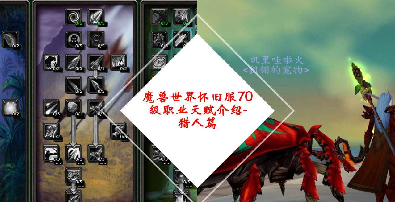 玩魔兽更新，如何选择适合自己的职业？  第3张