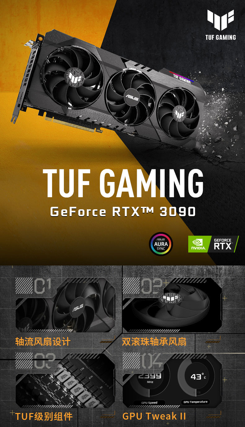 ROG GeForce GTX 1080 Ti：性能炸裂，散热一流！是否值得购买？  第2张