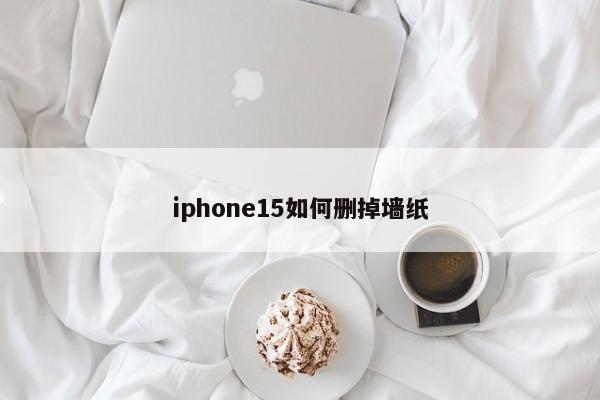 iphone15如何删掉墙纸  第1张